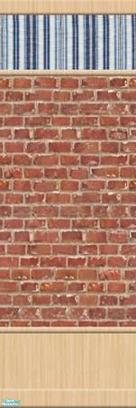 Sims 2 — Azure Paneling #1 by estatica — Part of a set, this paneling is environmentally friendly, so enjoy! -TSRAA