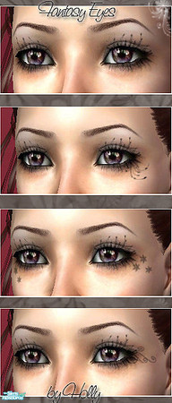Sims 2 — \'Fantasy Eyes\' Eyeliner_Set by *Holly — ...