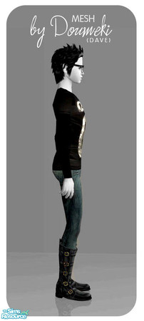 Sims 2 — Boots Love Boy [ M e s h ] by Dave by doumeki — Boots Love [ M e s h ] by Dave Requested by V I V I A N