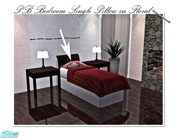 Sims 2 — PB Bedroom Mix & Match Bedding Set - Pillow 7 by ~Monica~ — Enjoy ;)