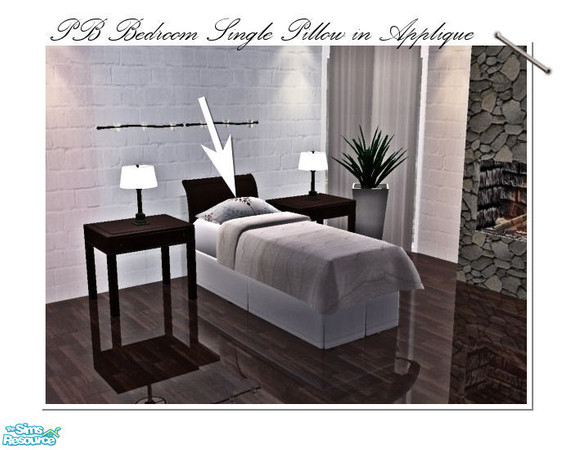 Sims 2 — PB Bedroom Mix & Match Bedding Set - Pillow 6 by ~Monica~ — Enjoy ;)