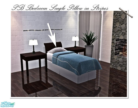 Sims 2 — PB Bedroom Mix & Match Bedding Set - Pillow 5 by ~Monica~ — Enjoy ;)