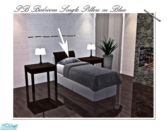 Sims 2 — PB Bedroom Mix & Match Bedding Set - Pillow 4 by ~Monica~ — Enjoy ;)