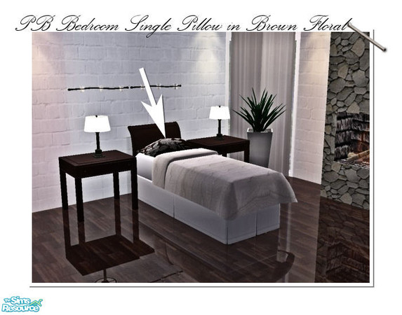Sims 2 — PB Bedroom Mix & Match Bedding Set - Pillow 3 by ~Monica~ — Enjoy ;)