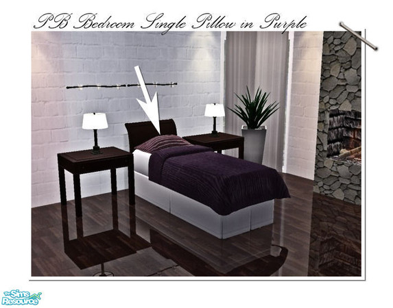 Sims 2 — PB Bedroom Mix & Match Bedding Set - Pillow 2 by ~Monica~ — Enjoy ;)