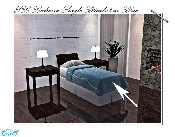 Sims 2 — PB Bedroom Mix & Match Bedding Set - Bed Cover 4 by ~Monica~ — Enjoy ;)