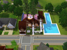 Sims 3 — Modern Wooden Home by shaun-oxo — Modern home with wooden themed style. Comes with swimming pool, windturbines,