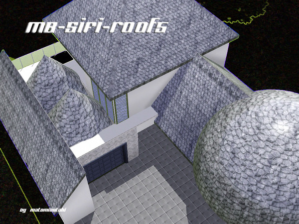 Sims 3 — MB-SiFi-Roof5 by matomibotaki — MB-SiFi-Roof5, another futuristc roof by matomibotaki.