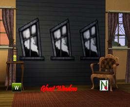 Sims 3 — Ghost Window Wall 1 by nicketti — Wall_Full_Clone Add some fun to the house on the hill. 2 color channels.