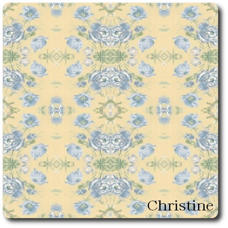 Sims 3 — blueflowerdv by cm_11778 — A set of three patterns in yellow and blue that are sure to brighten up your home.