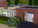 Sims 3 — Modern Efficiency Home by louhouses2 — A beautiful house built witch main attribute is its center courtyard