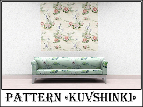 Sims 3 — Pattern Kuvshinki by Markesha — Created by Markesha. Recolorable Palette - 1.