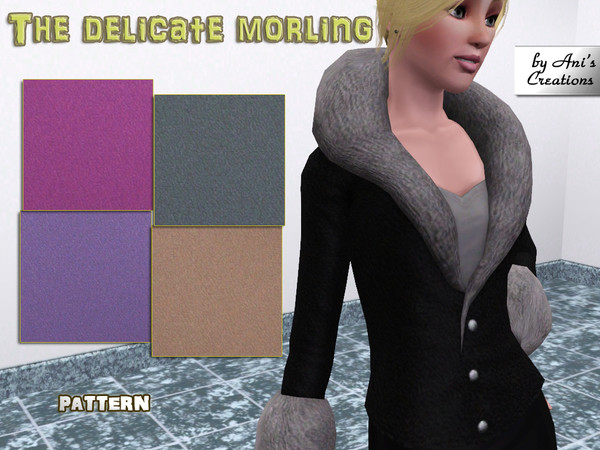 Sims 3 — Delicate morling pattern by Ani's Creations by AniFlowersCreations — Here's presented the material for the