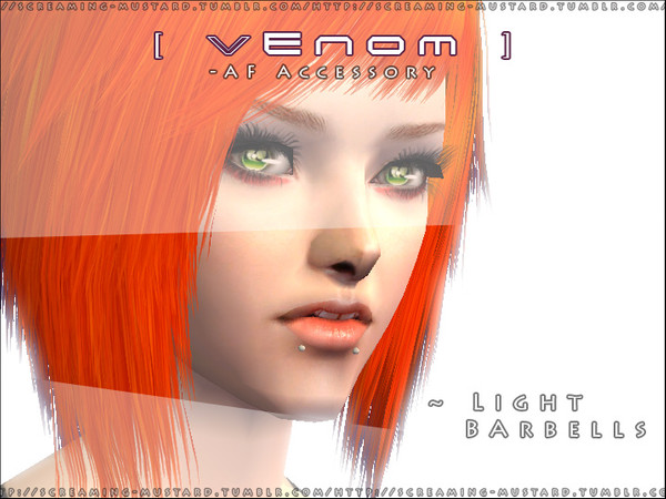 Sims 2 — [ Venom ] - Light Barbells by Screaming_Mustard — 