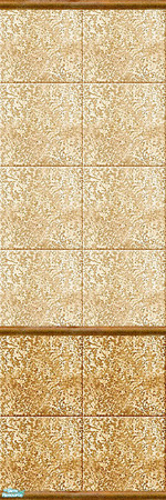Sims 2 — Wall 007-1 by Semitone — Ceramic wall, tile.
