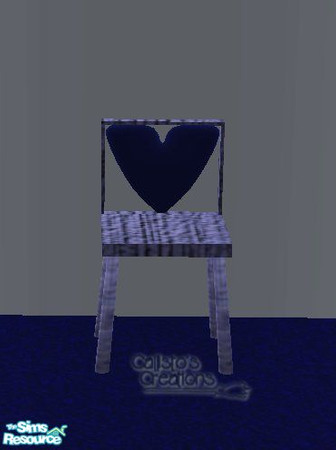 Sims 2 — Calli\'s Cinderella Chair by Callisto149 — Really a throne for your little princess. Don\'t forget to get the