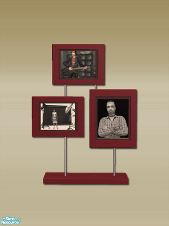 Sims 2 — Modern Hall Table Prints - Frame 03  by Shakeshaft — Part of a recolour of my Modern First Impressions Set, with