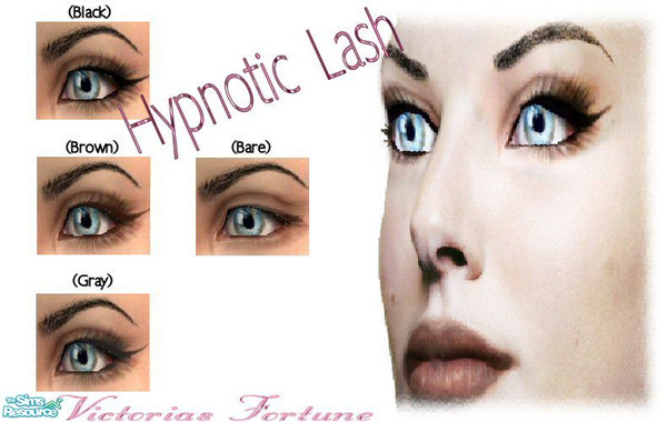 Sims 2 — VF Hypnotic Lash Collection by fortunecookie1 — Hypnotic and lush mascara just for your lovely sims!