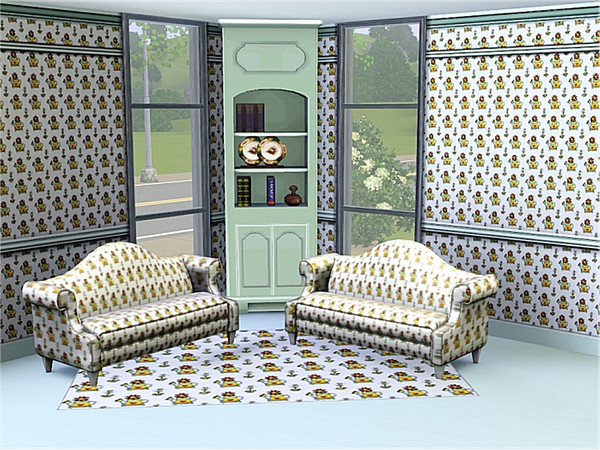Sims 3 — marcorse_wateringcan liberty pattern by marcorse — A small repeat pattern featuring a flower in a wateringcan.