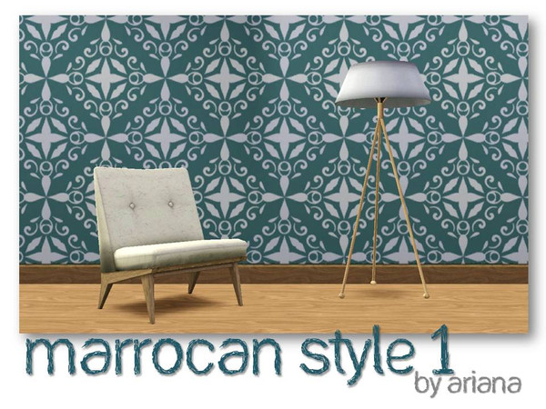 Sims 3 — Marrocan Style 1 by Ariana31Player — Themed Pattern- marrocan inspired, modern