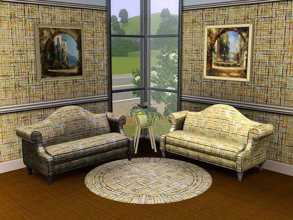 Sims 3 — marcorse_rough tweed pattern by marcorse — A rough tween texture in bracken shades of brown, orange and green.