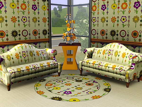 Sims 3 — marcorse_a mixed bunch pattern by marcorse — Here we do have a mixed bunch - but of separate, little flowers of