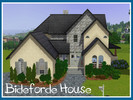 Sims 3 — Bideforde House by pinto12112 — This house has three bedrooms (two double and one single), 2.5 bathrooms, a huge