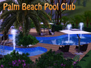 Sims 3 — Palm Beach Pool Club by Philippelp2 — Got tired of mingling with the lesser famous sims at the public swimming