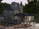 Sims 3 — Mount Claymore Lake Resort by Sebastians — The inspiration for this lot came from The Poet's Loft. It futures 4