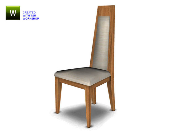 Sims 3 — Dining Chair Dionysos by nikospag — Use this chair to make a dinning set with the Dinning Table Dionysos and