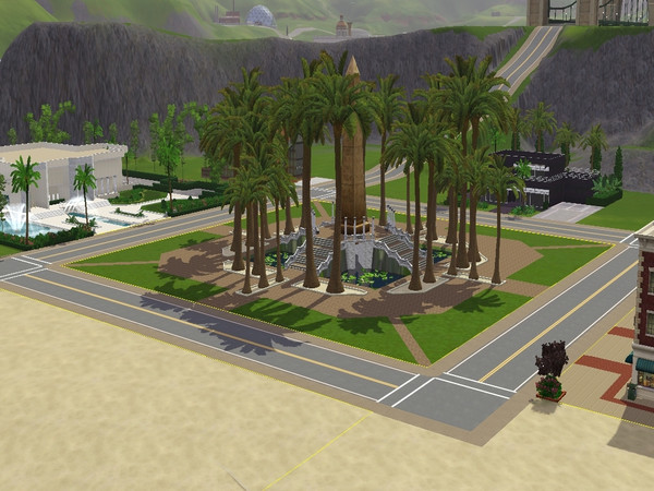 Sims 3 — Palm Park by leo027412 — Palm Park - no CC needs WAM