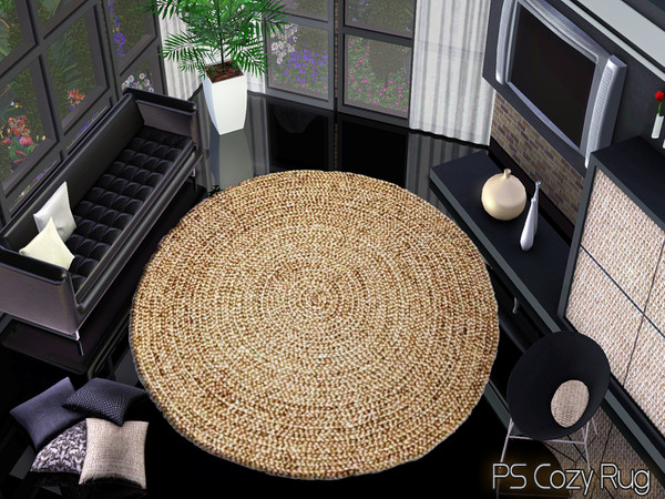 Sims 3 — PS Cozy Rug by Pralinesims — By Pralinesims