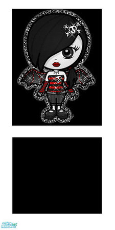 Sims 2 — no angel wall by qvisn — by qvisn