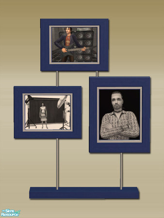 Sims 2 — Modern Hall Table Prints - Frame 02 by Shakeshaft — Part of a recolour of my Modern First Impressions Set, with