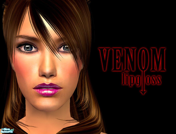 Sims 2 — Venom Lipgloss - Dearest Helpless by 06bek — 