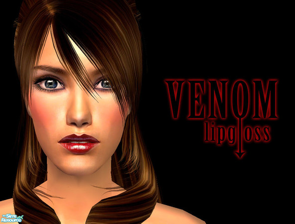 Sims 2 — Venom Lipgloss - Painted Princess by 06bek — 