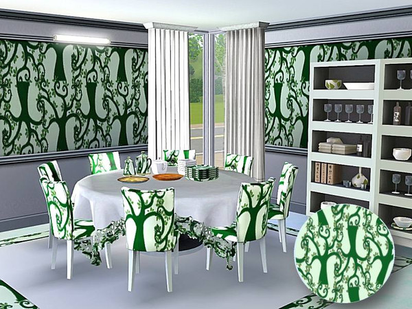 Sims 3 — marcorse_twisted tree pattern by marcorse — Appropriate to the halloween season, perhaps - but not at all