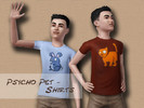 Sims 3 — Psycho Pet T-Shirt for Teenage Boys by CelestialTiger2 — Love Pets? Love Craziness? Love these Shirts!