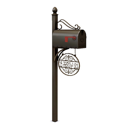 Sims 3 — Mailbox 04 by LilyOfTheValley — Functional mailbox. Please read my instructions and warning before you use this