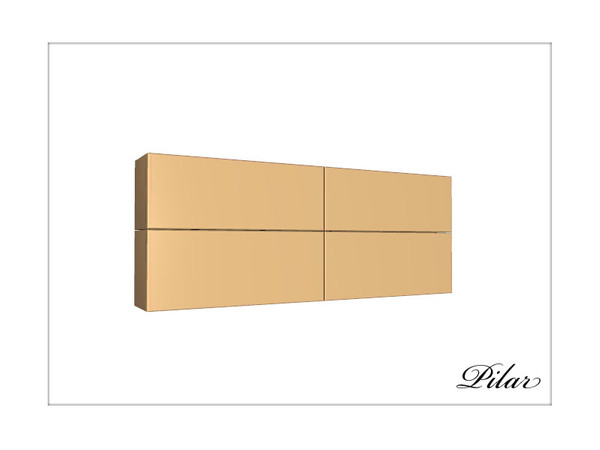 Sims 3 — Panel Mueble Wall by Pilar — Creado por Pilar para sism3