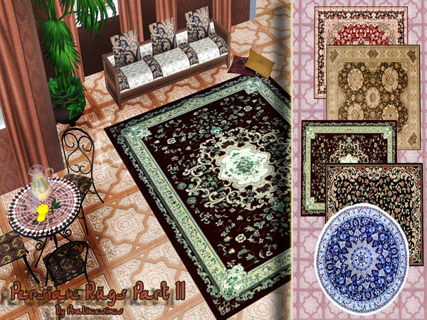Sims 3 — Persian Rugs Part 2 by Pralinesims — By Pralinesims