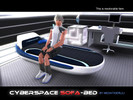Sims 3 — Cyberspace Sofa-bed by megatigerlili2 — The Cyberspace Sofa-bed is match for the futuristic interiors. This is