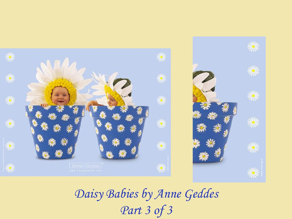 Sims 3 — DaisyBabies3 by Rennara — Inspired by Anne Geddes babies and daisies this is a set for your wee sims in