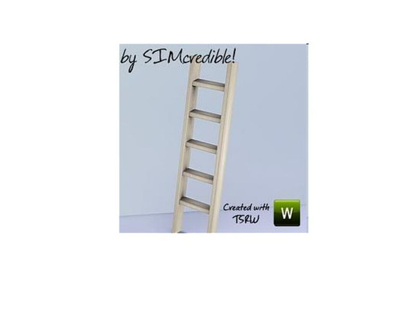 Sims 3 — Dolls House Ladder by SIMcredible! — by SIMcredibledesigns.com available at TSR