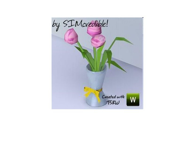Sims 3 — Dolls House Flowers by SIMcredible! — by SIMcredibledesigns.com available at TSR