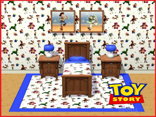 Sims 3 — Toy Story Pattern by slb8042 — Disney's Toy Story wallpaper.