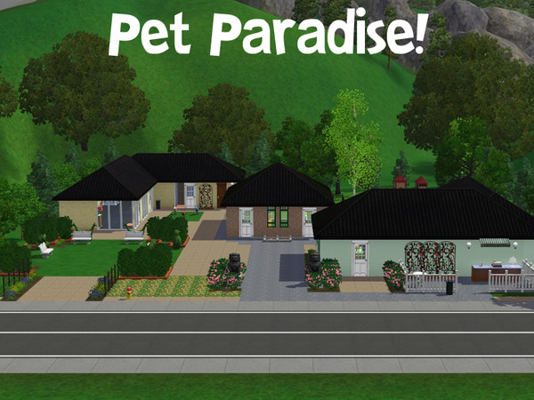 Sims 3 — Pet Paradise! by frisbud — Part of my Sims1 conversion series. Pet Paradise was added with the Unleashed