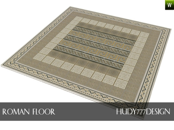 Sims 3 — Ancient Roman Floor by hudy777-design — RomanFloor by: hudy777DeSign