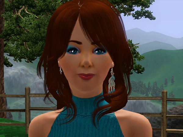 Sims 3 — Gradient Eyeshadow. by Silerna — My first eyeshadow! Learned how to make it while reading :