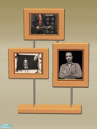 Sims 2 — Modern Hall Table Prints - Frame 01 by Shakeshaft — Part of a recolour of my Modern First Impressions Set, with